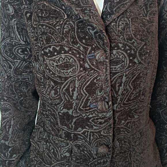 Two Star Dog Tapestry Textured Jacket - Picture 3 of 9